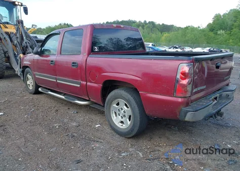 2005 Chevrolet Silverado 1500 Ls из США, поврежденный, VIN 2GCEC13T651394768